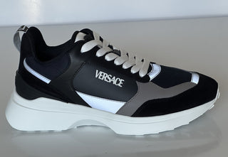 Versace Medusa Men’s Dark Blue/Gray Sneakers 6.5 US (39.5) 1011942 IT NIB $850