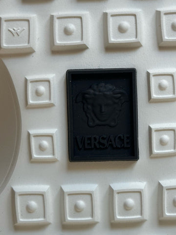 Versace Medusa Men’s Dark Blue/Gray Sneakers 9 US (42) 1011942 IT NIB $850