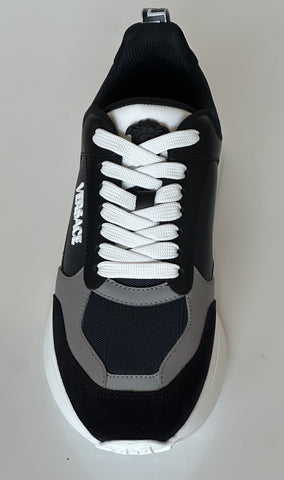 Versace Medusa Men’s Dark Blue/Gray Sneakers 9 US (42) 1011942 IT NIB $850