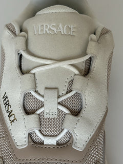 Versace Mercury Women’s White/Beige Sneakers 9 US (39 Euro) 1016318 NIB $890