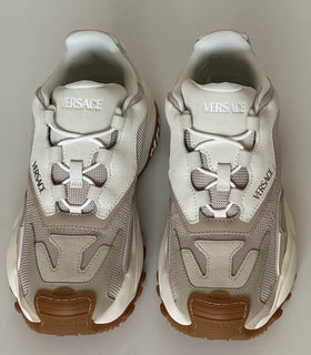 Versace Mercury Women’s White/Beige Sneakers 9 US (39 Euro) 1016318 NIB $890