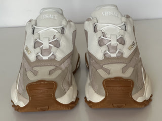 Versace Mercury Women’s White/Beige Sneakers 9 US (39 Euro) 1016318 NIB $890