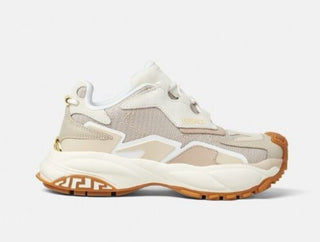 Versace Mercury Women’s White/Beige Sneakers 9 US (39 Euro) 1016318 NIB $890