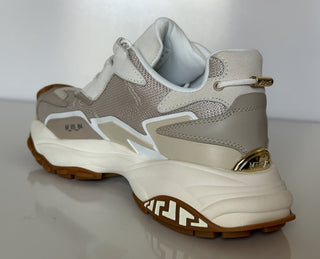 Versace Mercury Women’s White/Beige Sneakers 10 US (40 Euro) 1016318 NIB $890