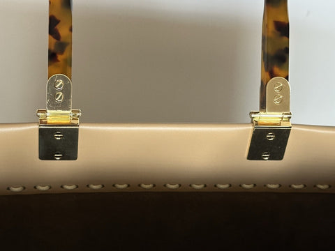 Fendi Roma Calf Leather Sunshine Medium Brown Shopping Bag 8BH386 IT NWT $3290