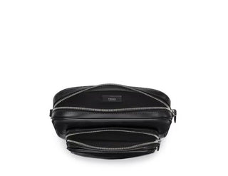 Fendi FF Logo Calf Leather Camera Case Shoulder Bag Black 7VA607 IT NWT $2100