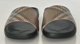 Burberry Dive Sand IP Check Slide Sandals 8 US (41 Euro) 8102133 IT NIB $390