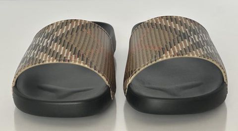 Burberry Dive Sand IP Check Slide Sandals 8 US (41 Euro) 8102133 IT NIB $390