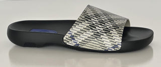 Burberry Dive Lichen IP Check Slide Sandals 8 US (41 Euro) 8102419 IT NIB $390