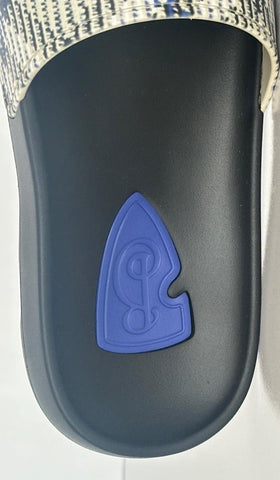 Burberry Dive Lichen IP Check Slide Sandals 8 US (41 Euro) 8102419 IT NIB $390