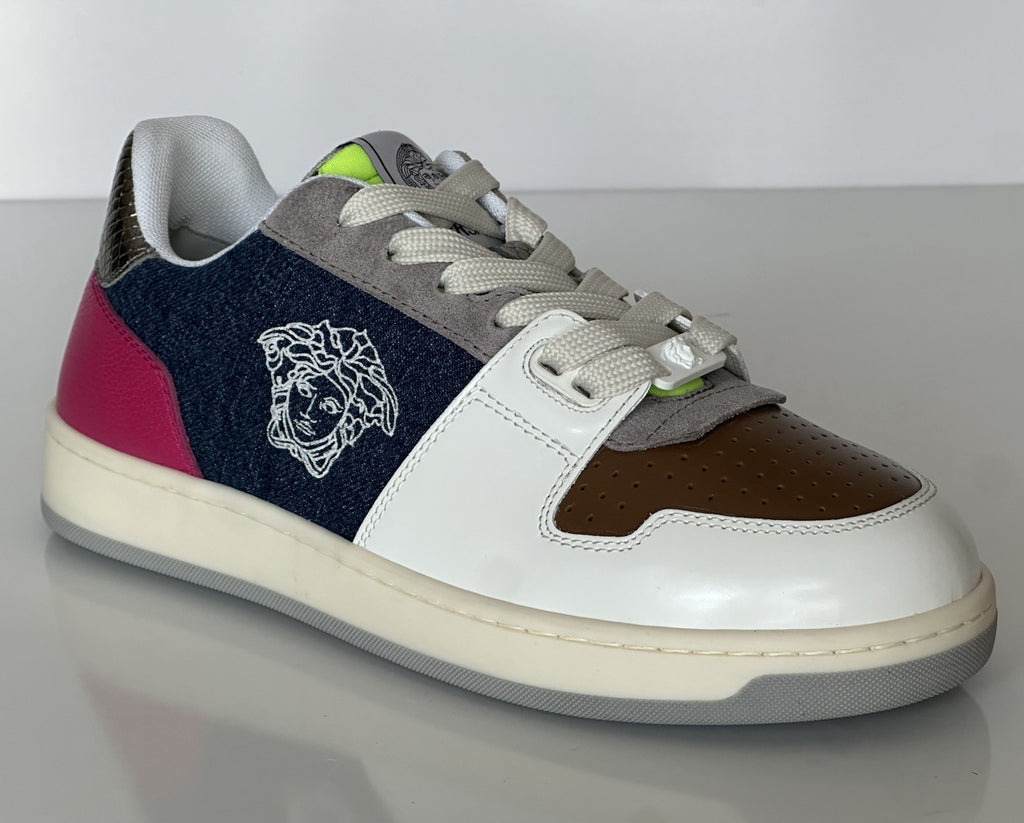 Versace Women’s Medusa Multicolor Sneakers 7 US (37 Euro) Italy 1014316 NIB