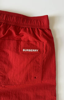 Burberry Men's Martin Red Boxer Swim Shorts Large 81115841004 NWT $340