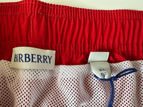 Burberry Men's Martin Red Boxer Swim Shorts XL 81115841004 NWT $340