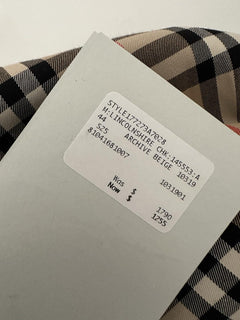 Burberry Lincolnshire Archive Beige IP Check Jacket 44 US (54) 8091164 NWT $1790