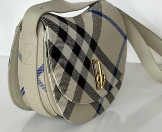 Burberry Medium Rocking Horse Bag Beige Made in Italy 80859351 NWOT