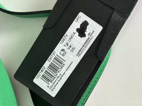 Versace Medusa Head Leather Round Bright Green Crossbody Bag 1021602 IT NWT