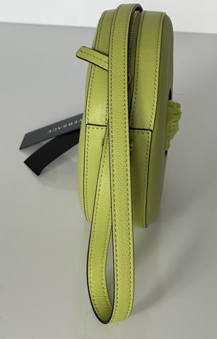 Versace Medusa Head Calf Leather Round Citron Crossbody Bag 1021602 IT NWT