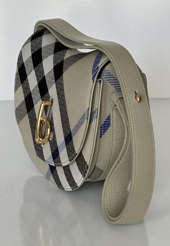 Burberry Small Rocking Horse Check Lichen Bag Jackquard Italy 80996621 NWT $1990