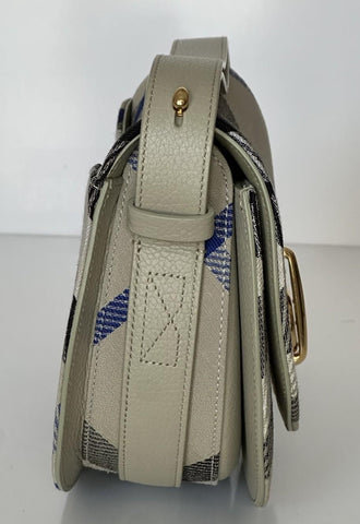 Burberry Small Rocking Horse Check Lichen Bag Jackquard Italy 80996621 NWT $1990