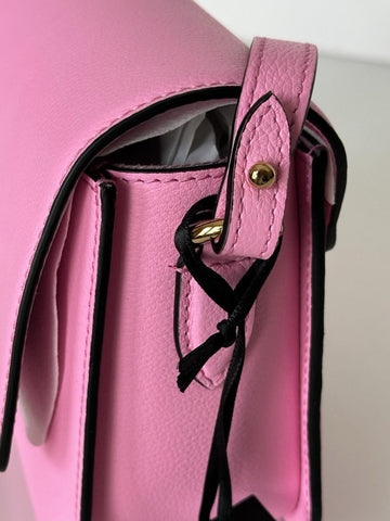 Versace Gold Medusa Head Leather Pink Paradise Small Shoulder Bag 1008100 NWT