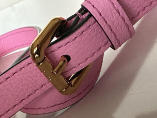 Versace Gold Medusa Head Leather Pink Paradise Small Shoulder Bag 1008100 NWT