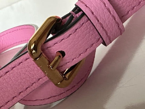 Versace Gold Medusa Head Leather Pink Paradise Small Shoulder Bag 1008100 NWT