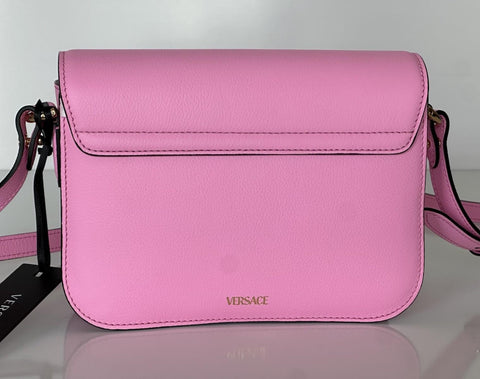 Versace Gold Medusa Head Leather Pink Paradise Small Shoulder Bag 1008100 NWT