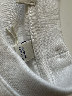 Burberry EKD Printed Men’s White/Blue T-shirt Small 8077669 Portugal NWT $910