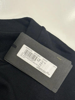 Versace Medusa Embroidered Black Cotton Sweatshirt  6 US 40 Eu A89567S NWT $790