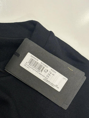 Versace Medusa Embroidered Black Cotton Sweatshirt  6 US 40 Eu A89567S NWT $790