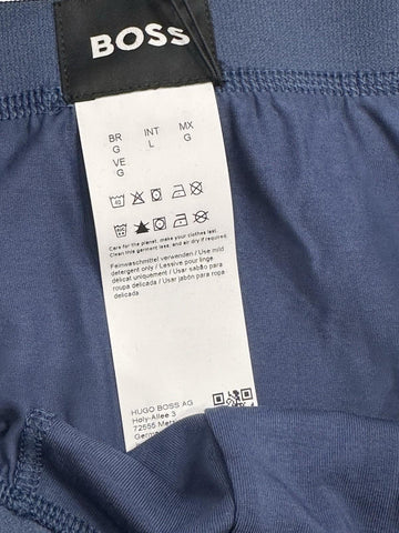 BOSS Hugo Boss Briefs Underwear Solid Blue Large NWT $28