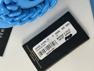 Versace Medusa Head Calf Leather Round Blue Crossbody Bag 1021602 IT NWT $1500