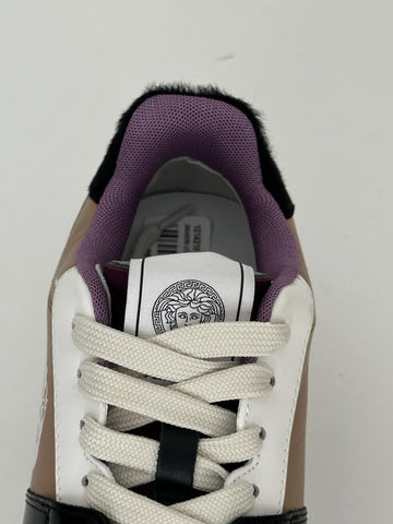 Versace Women’s Medusa Multicolor Leather Sneakers 9 US (39) Italy 1014316 NIB