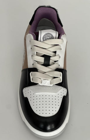 Versace Women’s Medusa Multicolor Leather Sneakers 9 US (39) Italy 1014316 NIB