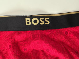 BOSS Hugo Boss Briefs Underwear L Logo Red NWT $30