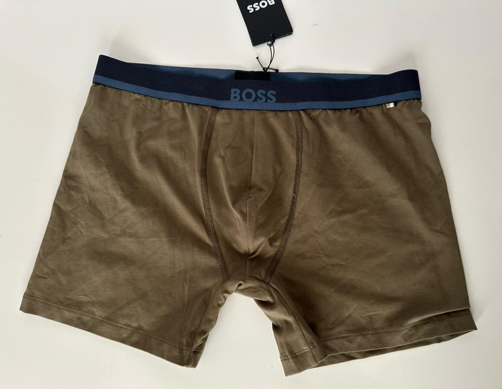 BOSS Hugo Boss Briefs Underwear Solid Green Large NWT $28