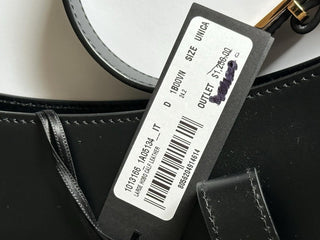 Versace Greca Goddess Leather Black Large Hobo Bag 1013166 Italy NWT $1795