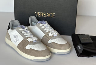 Versace Medusa Men’s Suede Leather Multicolor Sneakers 7 US (40) 1013377 IT NIB