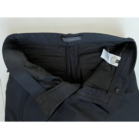 NWT $650 Versace Men's Black Pants 36 US (52 Euro) Made in Italy A84004