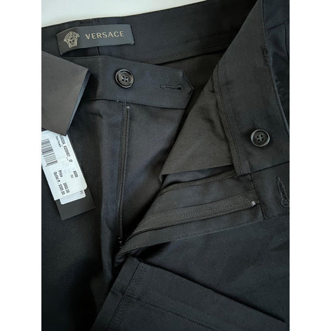 NWT $650 Versace Men's Black Pants 36 US (52 Euro) Made in Italy A84004