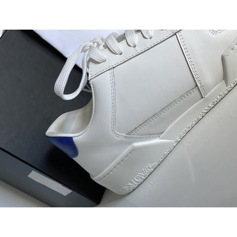 NIB $495 Versace Men's White Leather Sneakers 10 US (43 Euro) Italy DSU7843