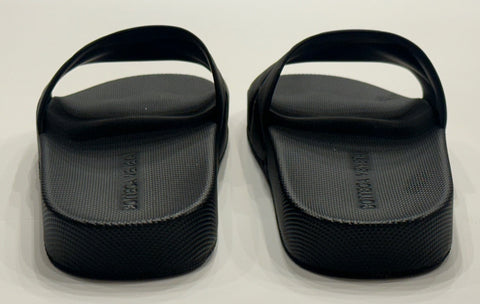 Bottega Veneta Women’s Matt Rubber Black Slides Sandals 9 (39) 640051