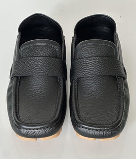 Bottega Veneta Men’s Leather Shore Loafer Shoes Black 10 US (43) 786809 NIB $990
