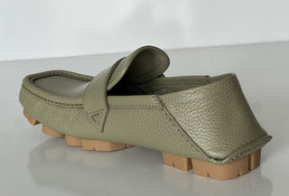 Bottega Veneta Leather Shore Loafer Shoes Travertine 9 US (42) 786809 NIB $990