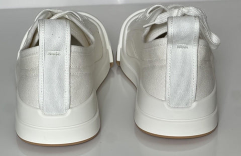 Bottega Veneta Rubber Sole Canvas Optic White Sneakers 12 US 741360 NIB $900