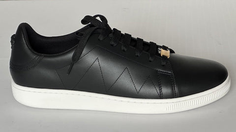 Versace Medusa Men's Black Leather Sneakers 9 US (42 Euro) 1016936 NIB