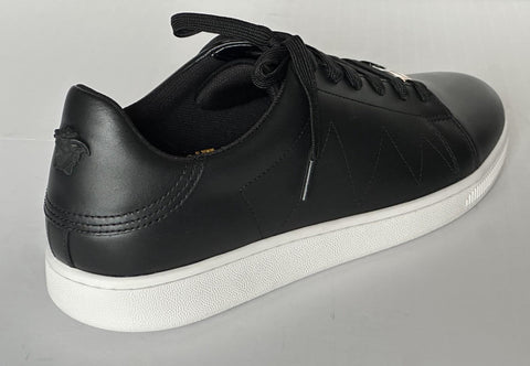 Versace Medusa Men's Black Leather Sneakers 9 US (42 Euro) 1016936 NIB