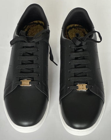 Versace Medusa Men's Black Leather Sneakers 9 US (42 Euro) 1016936 NIB