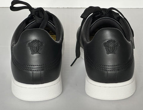 Versace Medusa Men's Black Leather Sneakers 11 US (44 Euro) 1016936 NIB