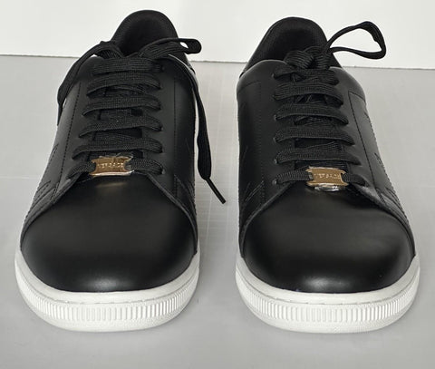 Versace Medusa Men's Black Leather Sneakers 11 US (44 Euro) 1016936 NIB